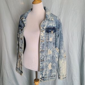 Ripped Jean Jacket